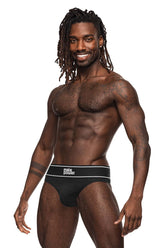 Male Power 442-275 Modal Rib Bong Tanga Farbe Schwarz